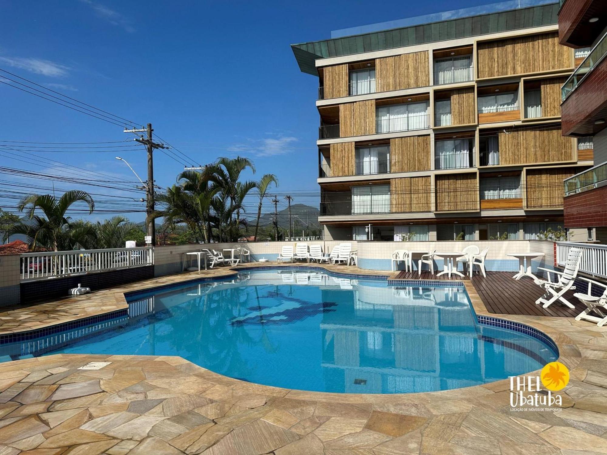 Thel Ubatuba - Apto 116/D, Costa Atlantica - Pe Na Areia Exterior foto